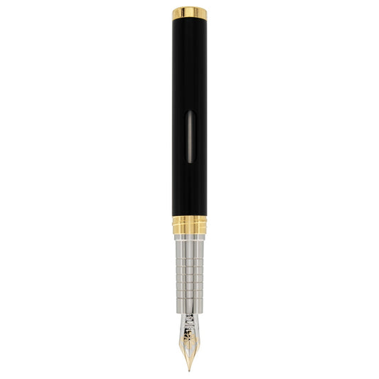 Diplomat Nexus Black GT 14CT Fountain Pen