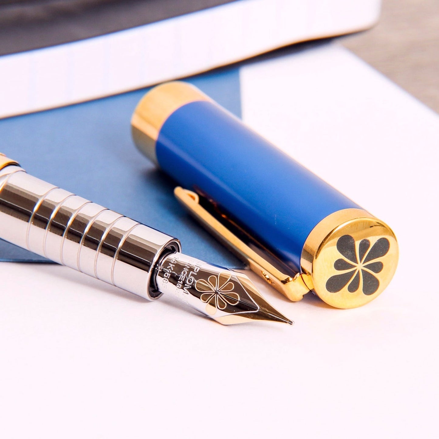 Diplomat Nexus Blue GT 14CT Fountain Pen