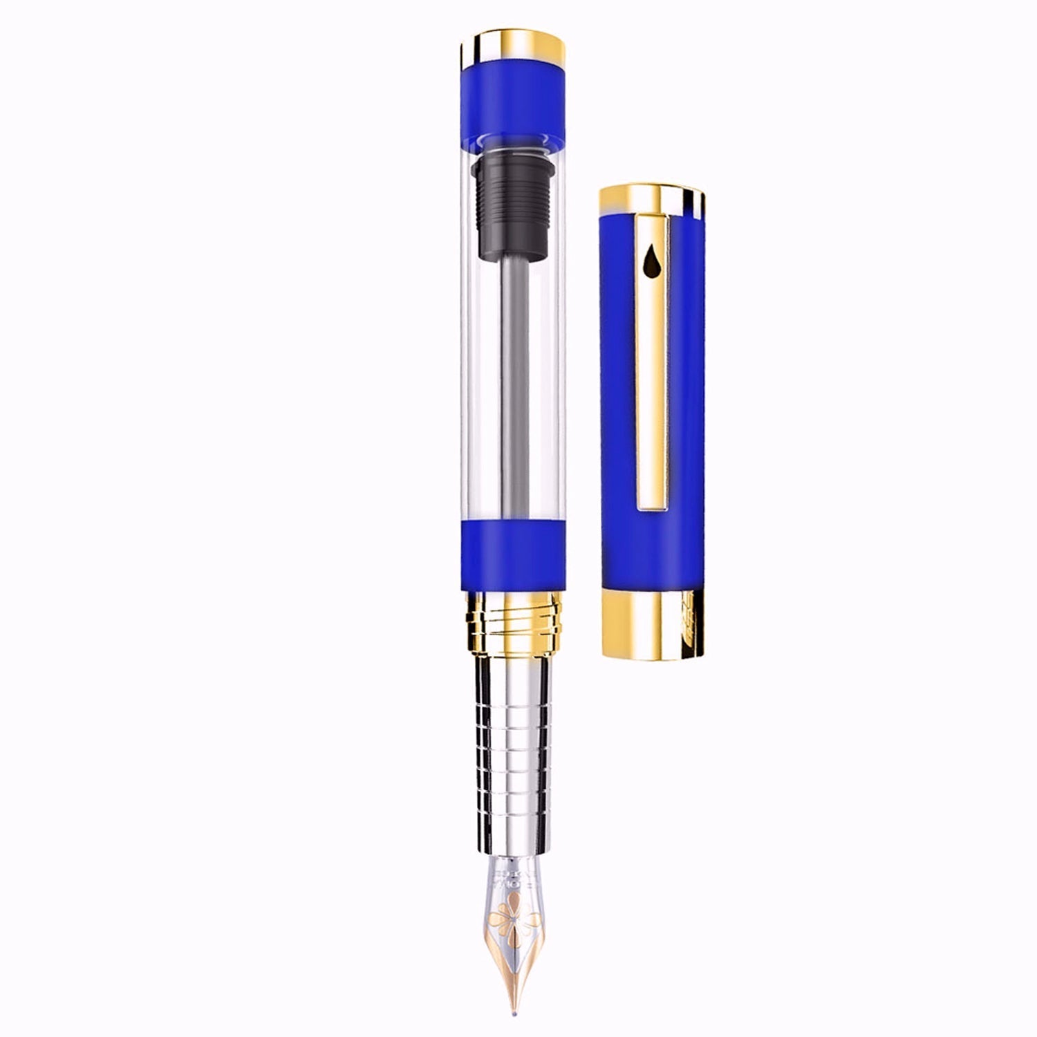 Diplomat Nexus Demo Blue GT 14CT Fountain Pen