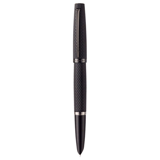 Diplomat Viper Black Guilloche Fountain Pen