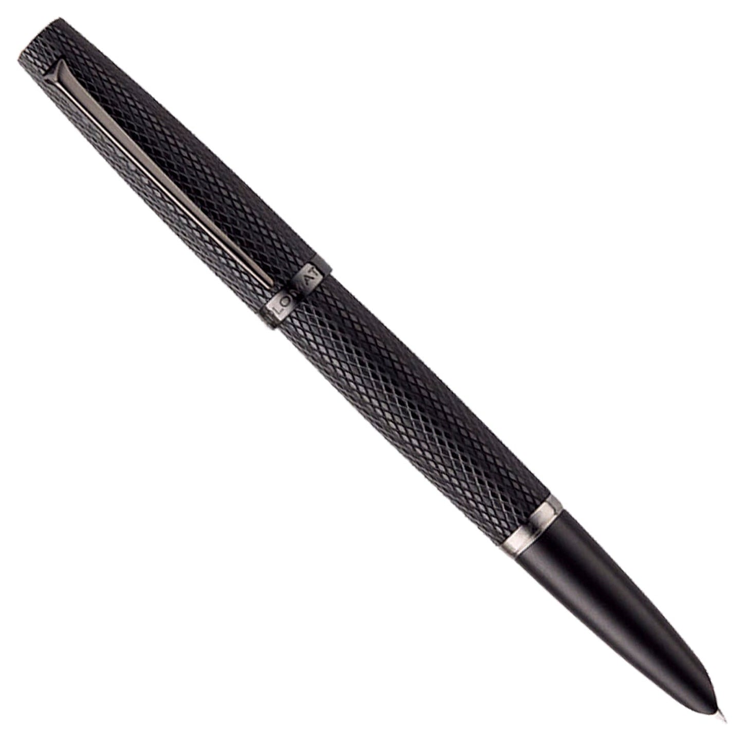 Diplomat Viper Black Guilloche Fountain Pen