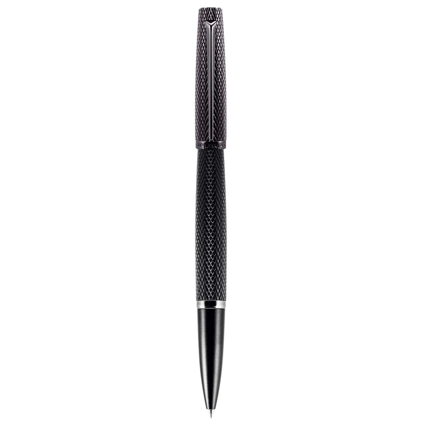 Diplomat Viper Black Guilloche Roller Ball Pen D41301030