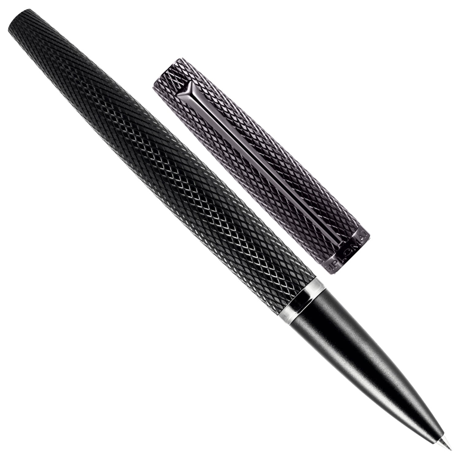 Diplomat Viper Black Guilloche Roller Ball Pen D41301030