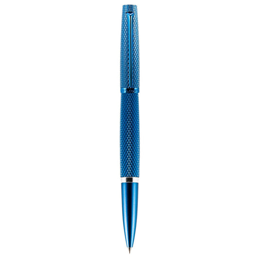 Diplomat Viper Blue Guilloche Roller Ball Pen D41302030