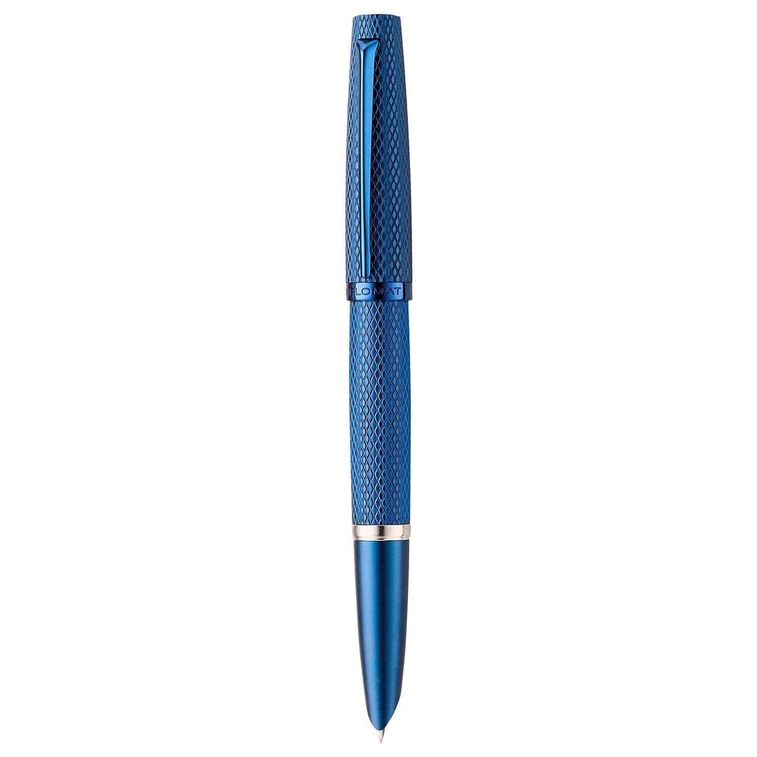 Diplomat Viper Blue Guilloche Fountain Pen