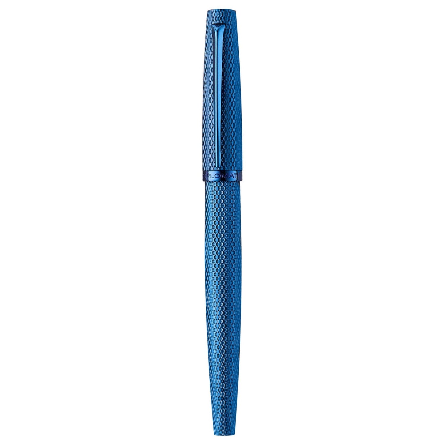 Diplomat Viper Blue Guilloche Fountain Pen