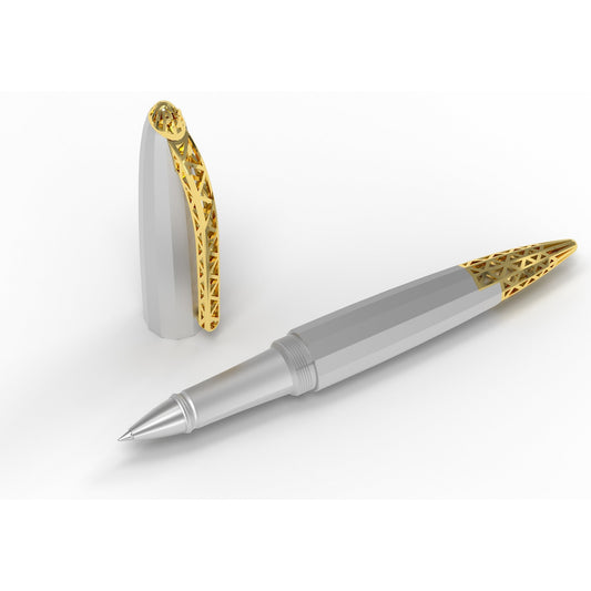 Diplomat Zepp Limited Edition Gold Trim Roller Ball Pen