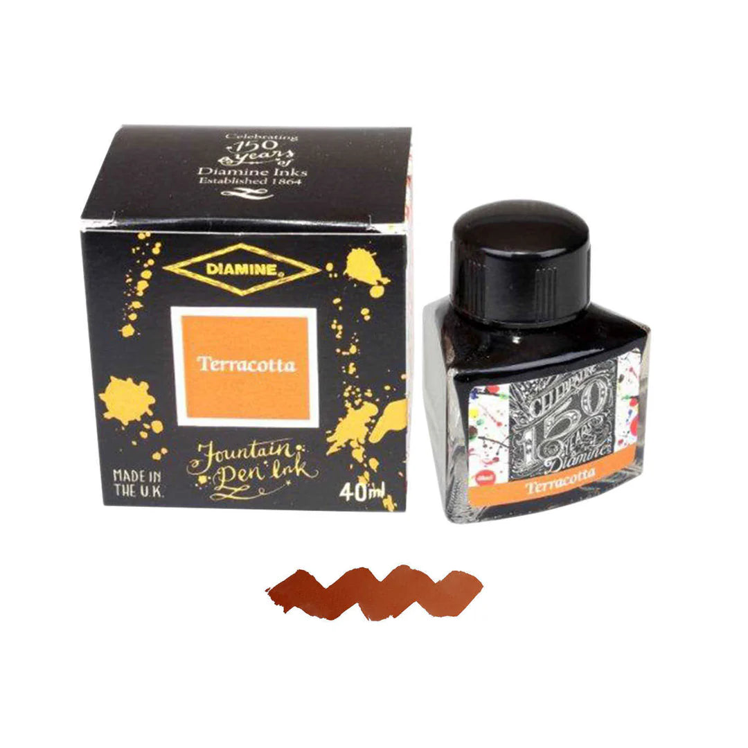 Diamine Ink Bottle 150th Anniversary (Terracotta - 40ml)