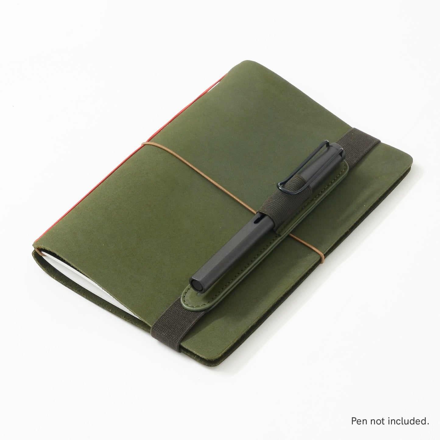 Explorer - Refillable Leather Journal Regalia Paper - Green