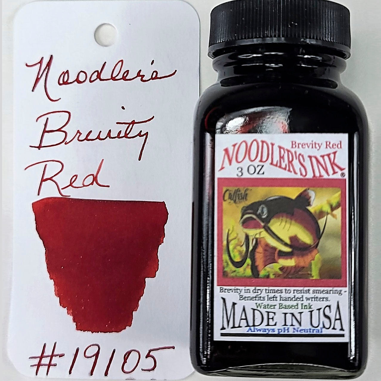 Noodler's Ink Bottle (Brevity Red - 88 ML) 19105