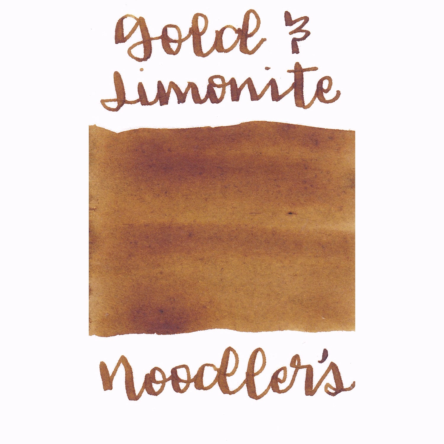 Noodler's Ink Bottle (Gold & Limonite - 88 ML) 19107