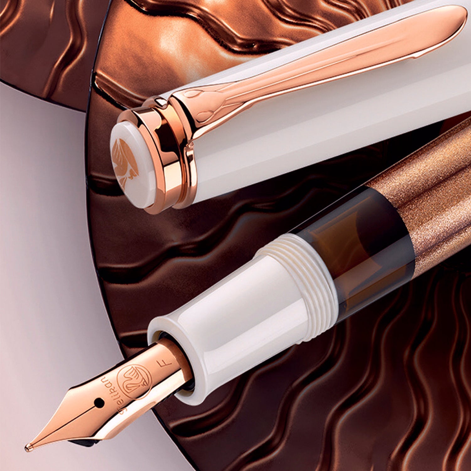 Pelikan Classic M200 SE Copper Rose Gold Fountain Pen (Special Edition)