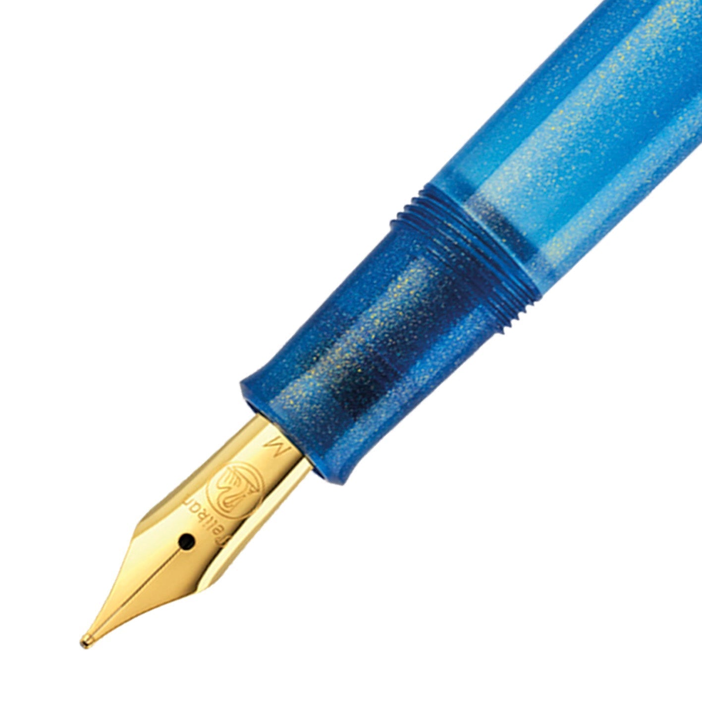 Pelikan Classic M200 SE Golden Lapis Fountain Pen (Special Edition)