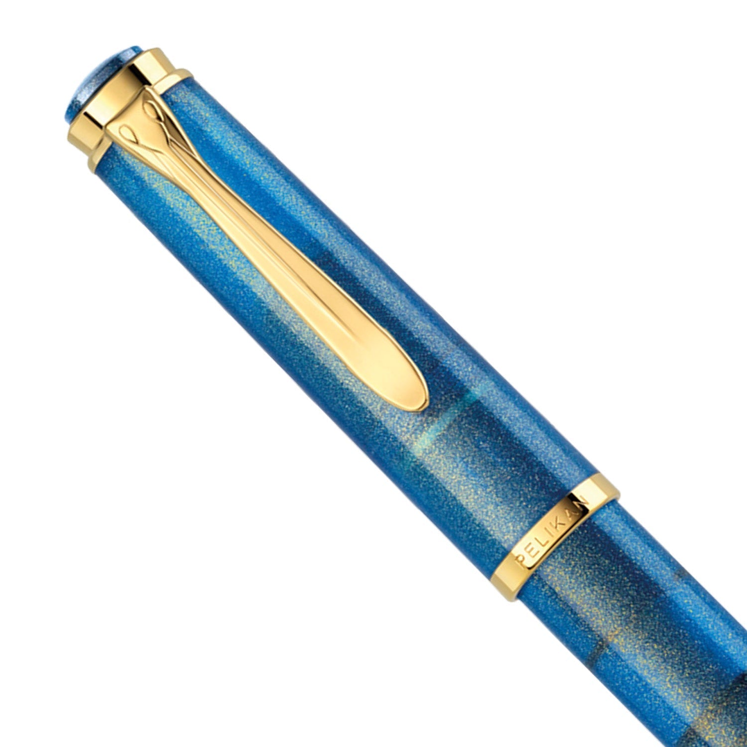 Pelikan Classic M200 SE Golden Lapis Fountain Pen (Special Edition)