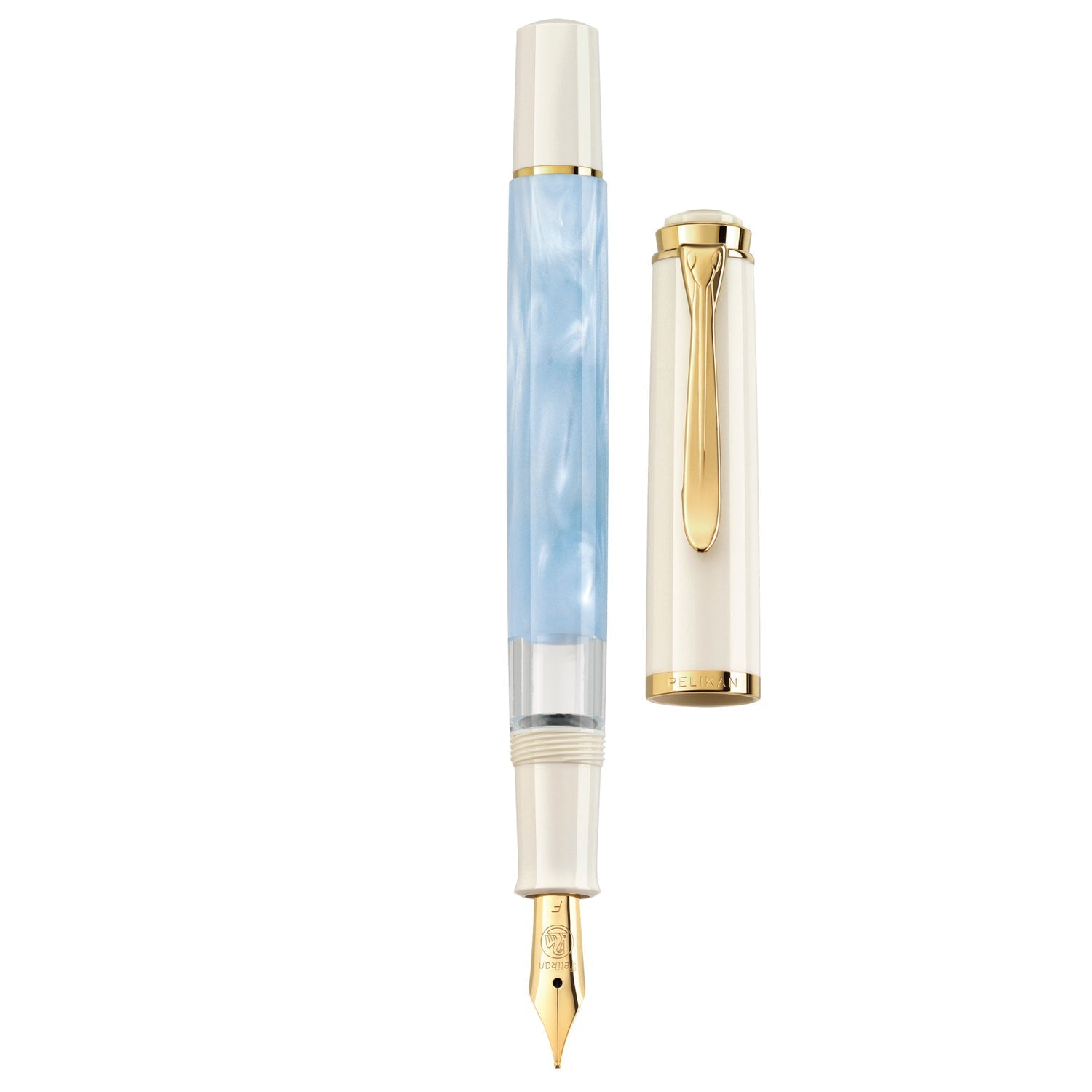 Pelikan Classic M200 SE Pastel Blue Fountain Pen (Special Edition)