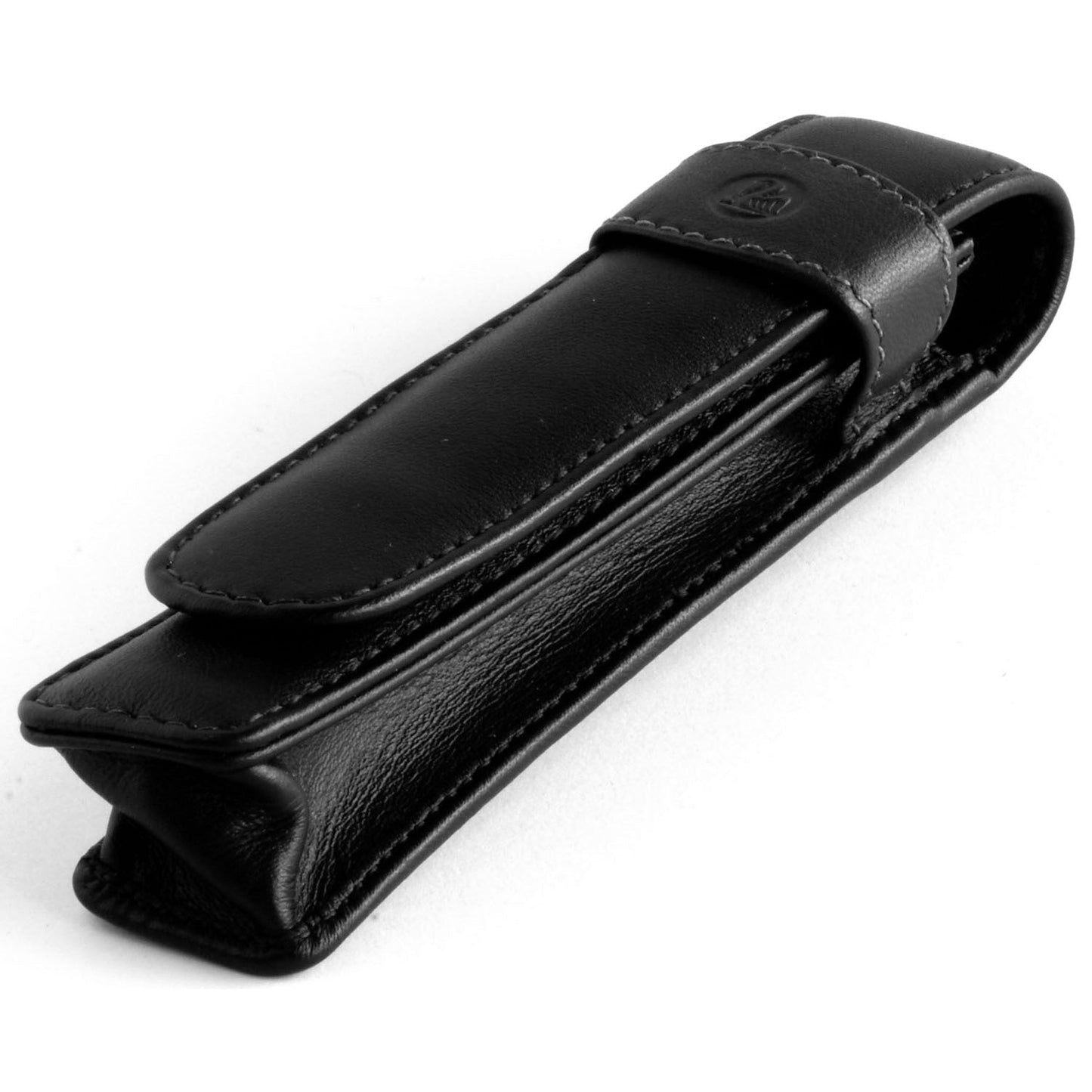 Pelikan Leather Two Pen Case (Black) 923417