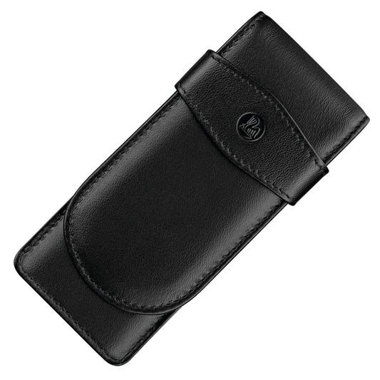 Pelikan Leather Three Pen Case (Black) 923433