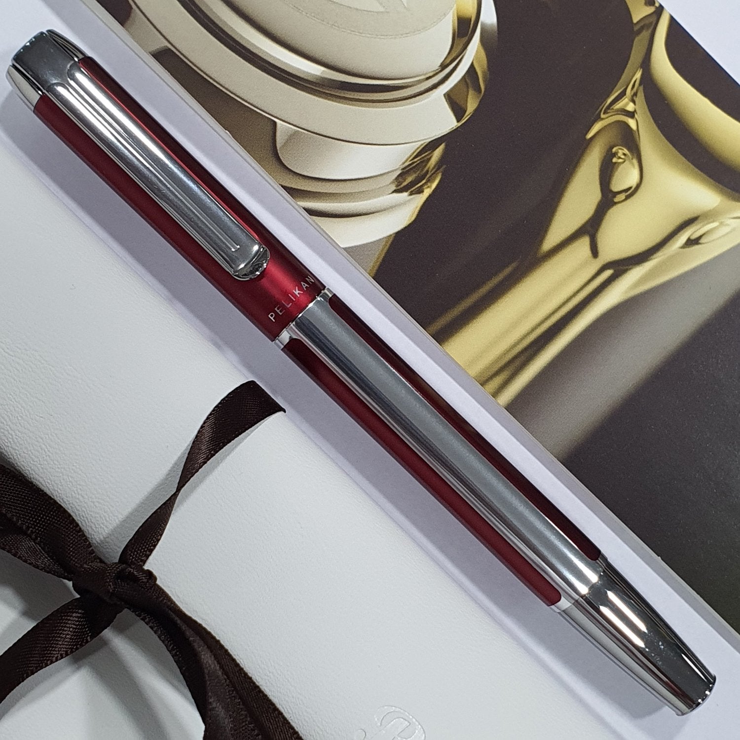 Pelikan Pura P40 Bordeaux Fountain Pen