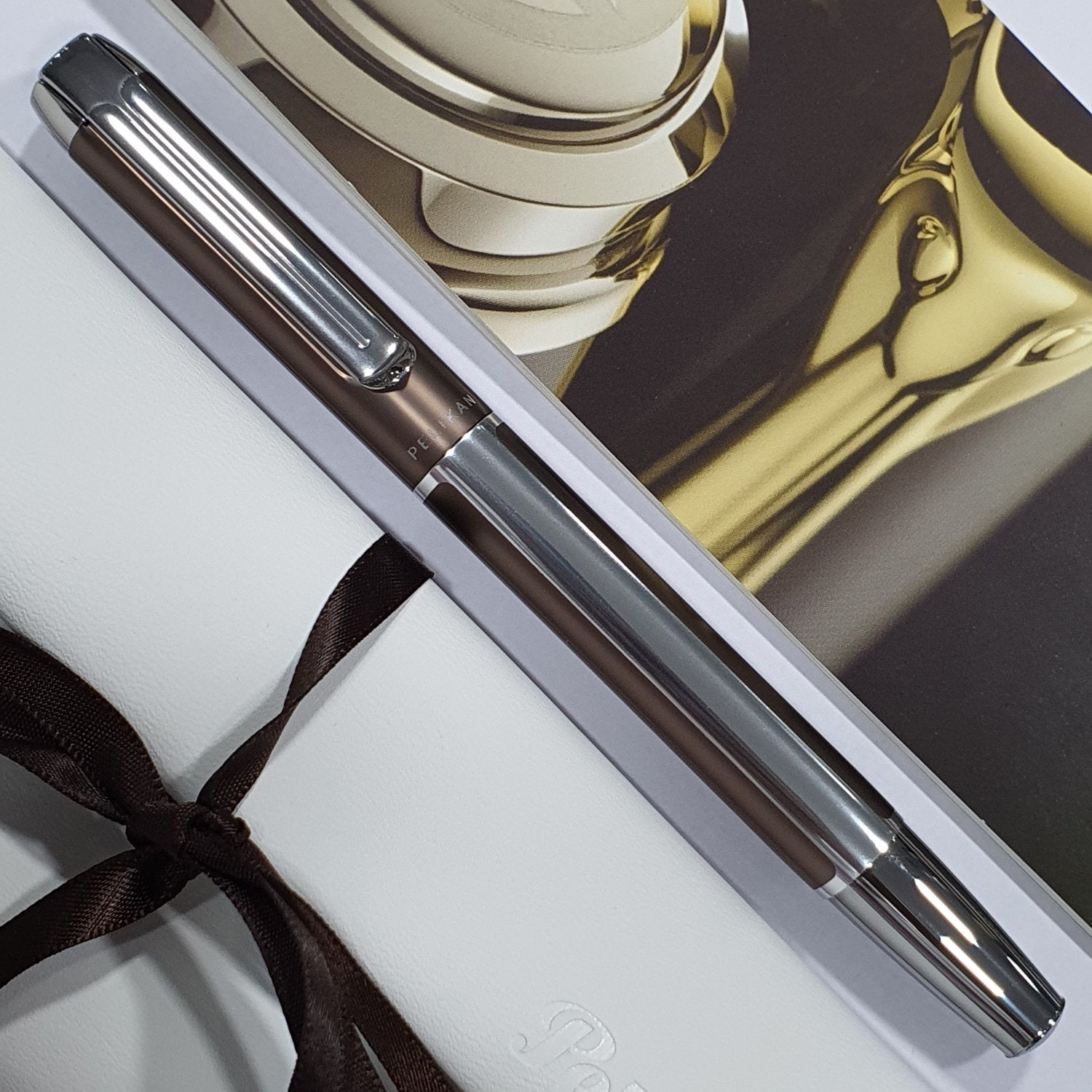 Pelikan Pura P40 Mocha Fountain Pen