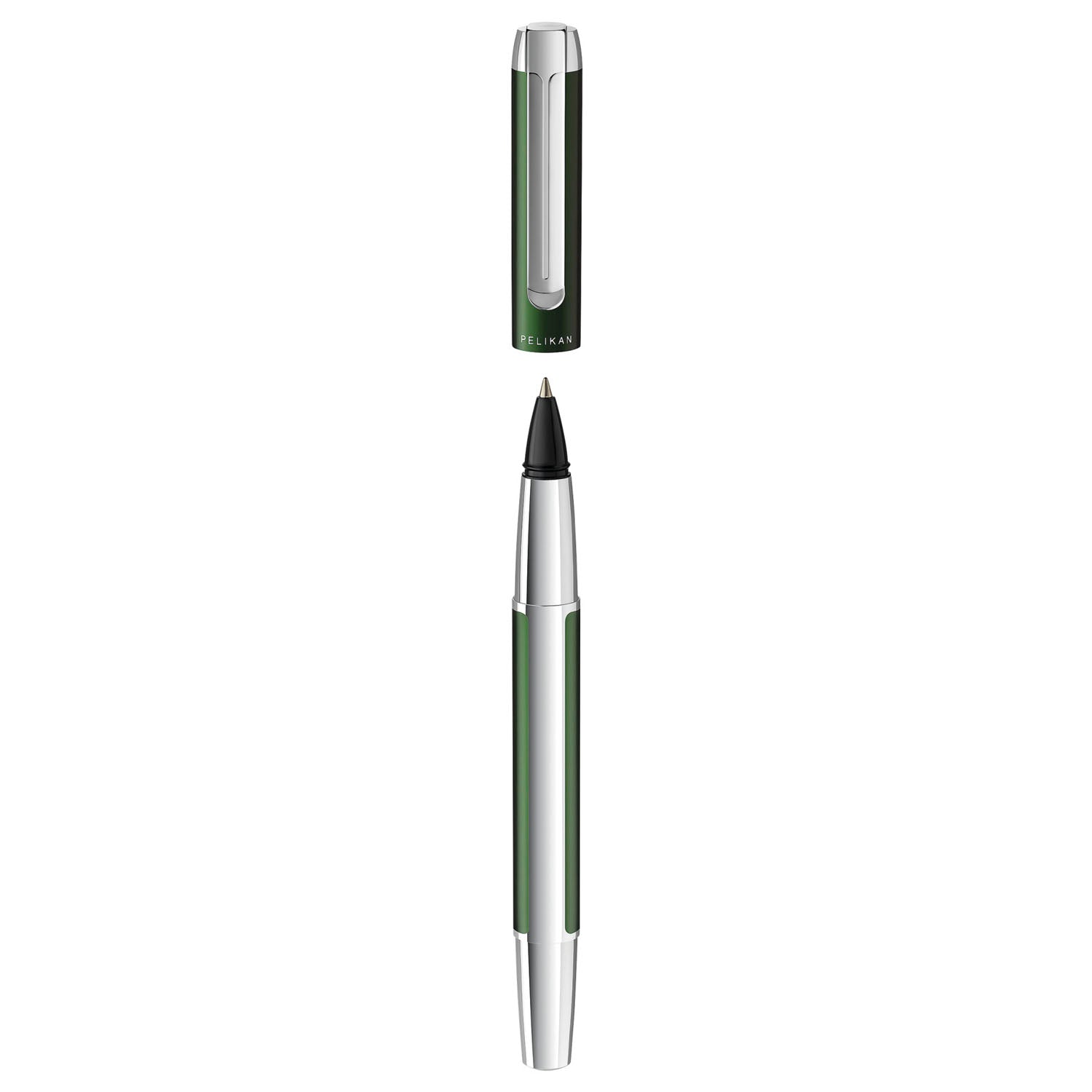 Pelikan Pura R40 Deep Green Roller Ball Pen 817486