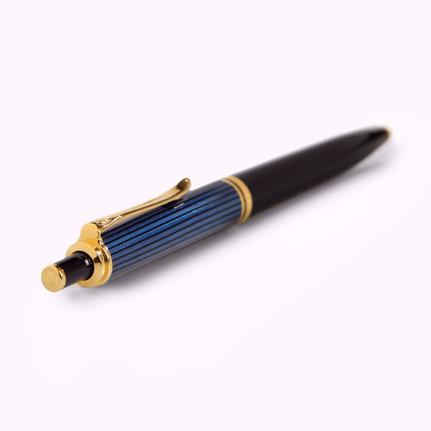 Pelikan Souveran K400 Black/Blue Ballpoint Pen 987800