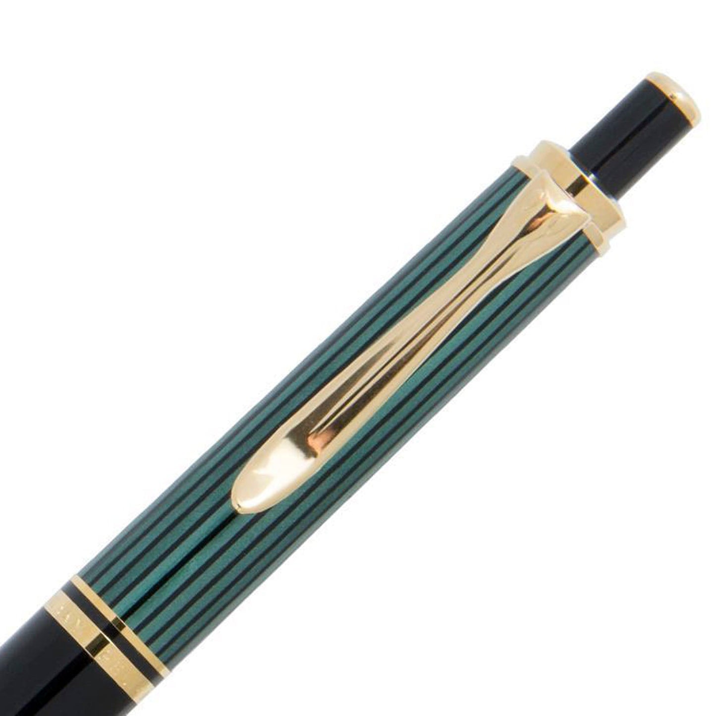 Pelikan Souveran K400 Black/Green Ballpoint Pen 987792