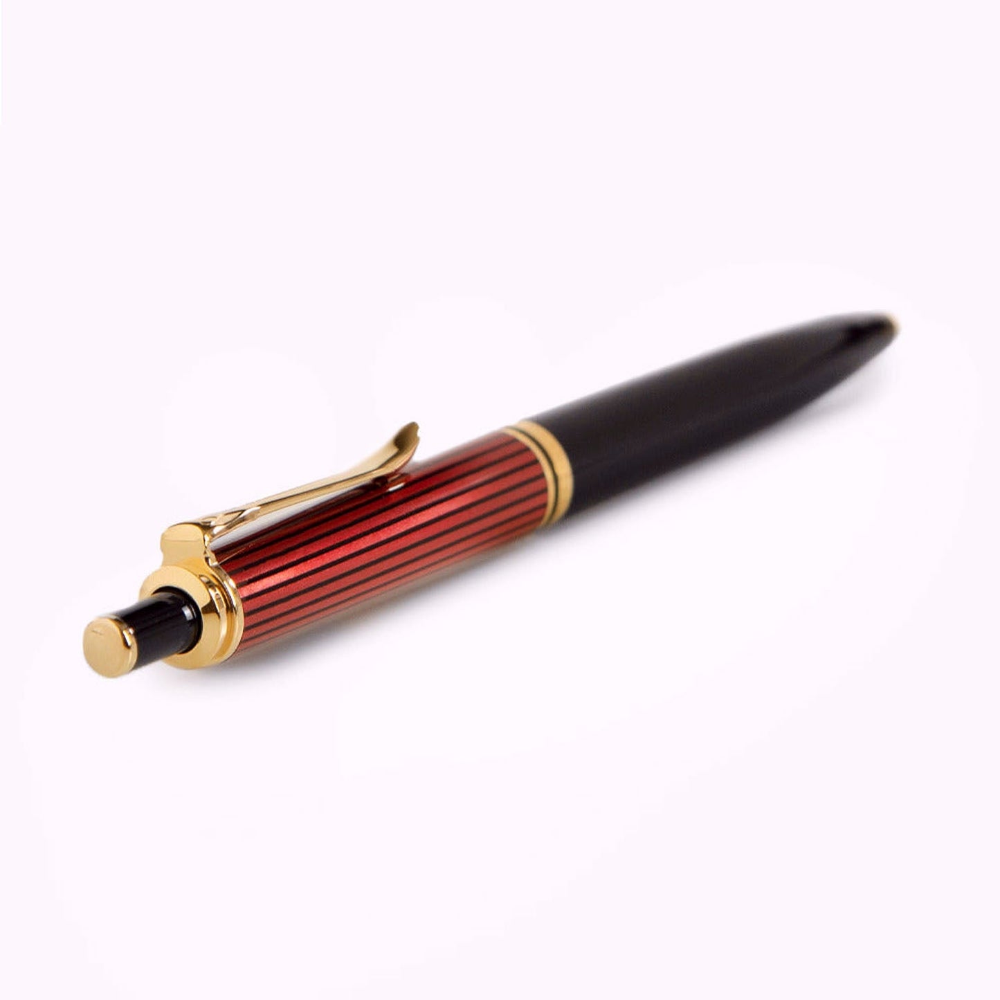 Pelikan Souveran K400 Black/Red Ballpoint Pen 925289