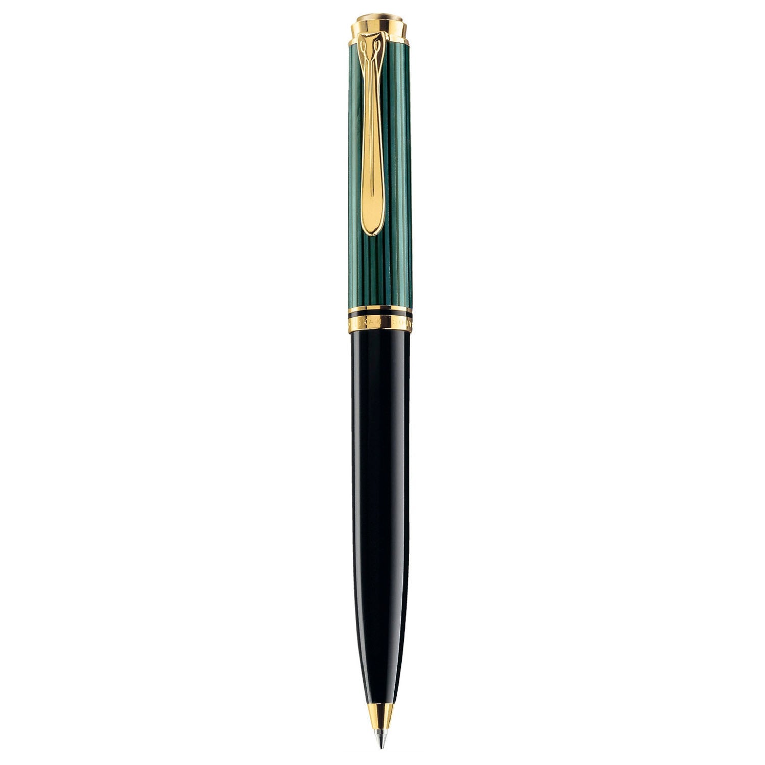 Pelikan Souveran K600 Black/Green Ballpoint Pen 979518