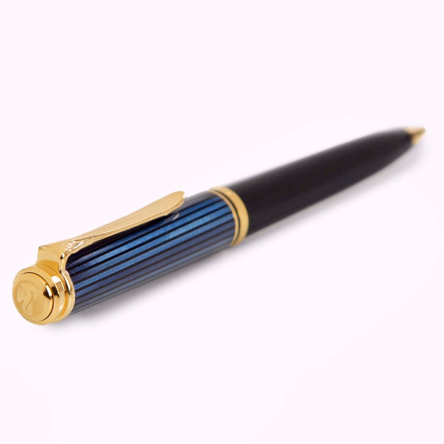 Pelikan Souveran K800 Black/Blue Ballpoint Pen 987842