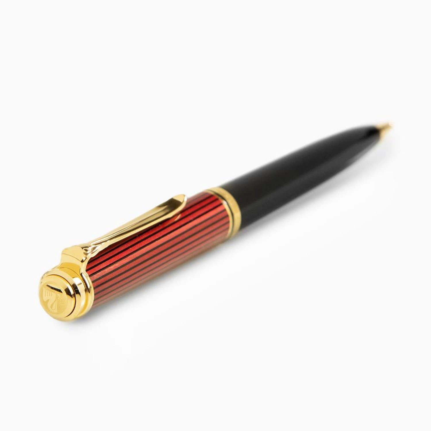 Pelikan Souveran K800 Black/Red Ballpoint Pen 816595