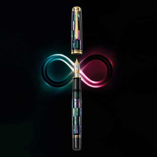 Pelikan Souveran M1000 Raden Black Infinity Fountain Pen (Limited Edition)