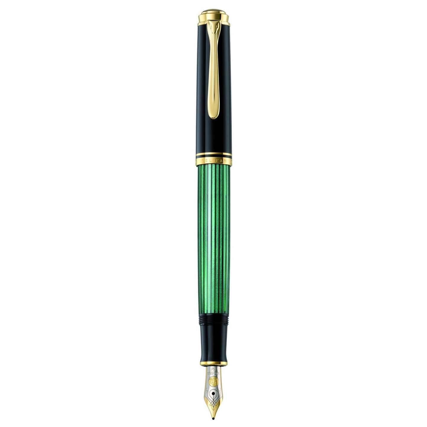 Pelikan Souveran M400 Black/Green Fountain Pen