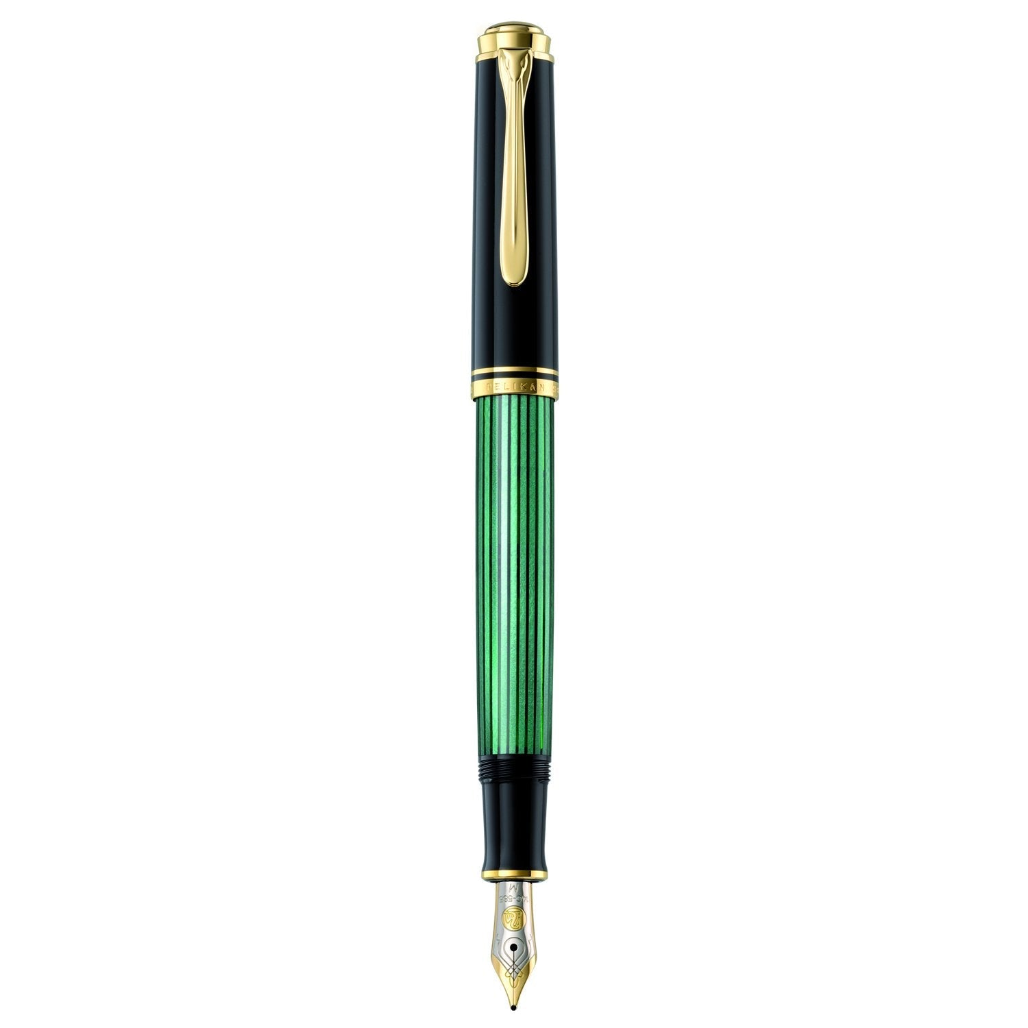 Pelikan Souveran M400 Black/Green Fountain Pen