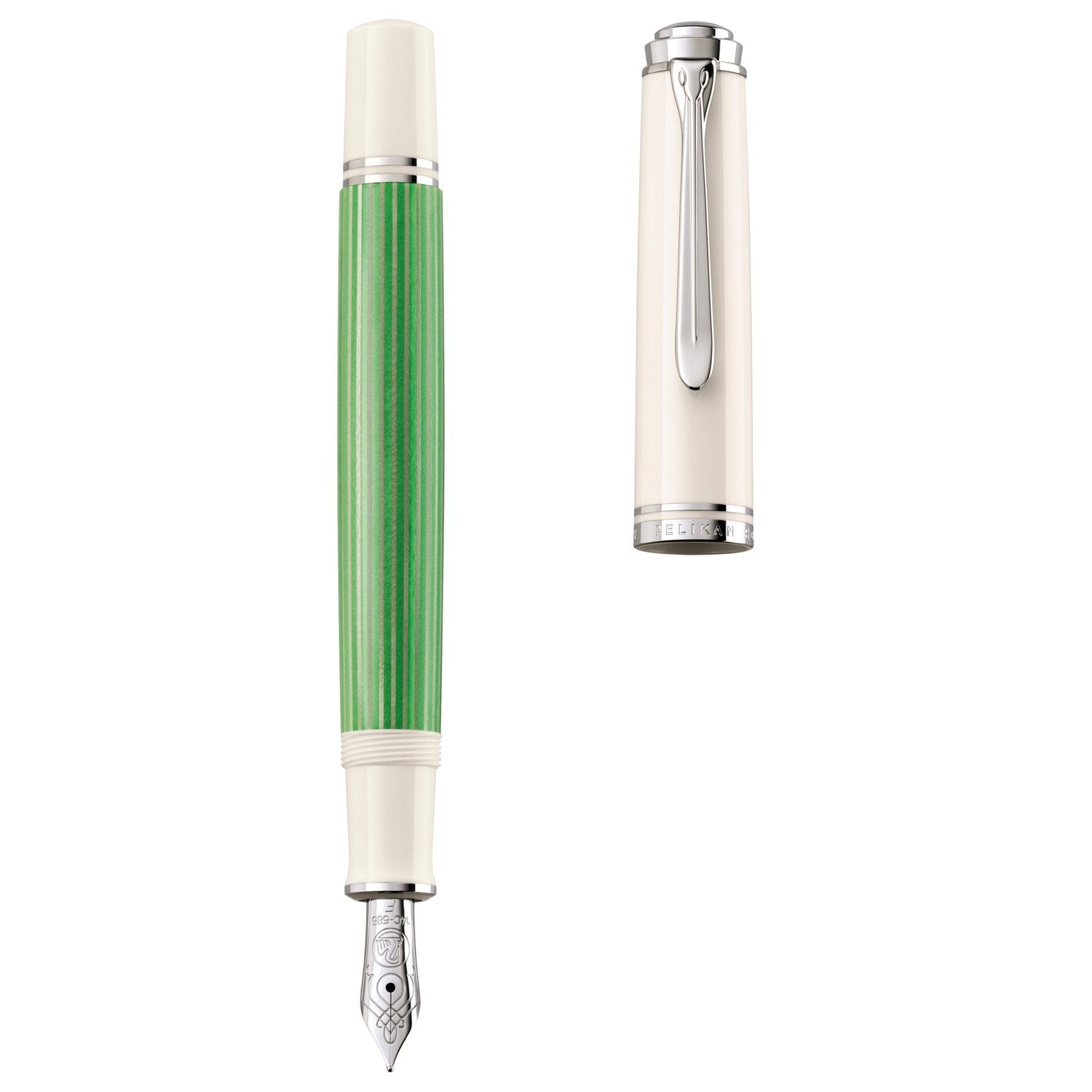 Pelikan Souveran M605 Green/White Fountain Pen (Special Edition)