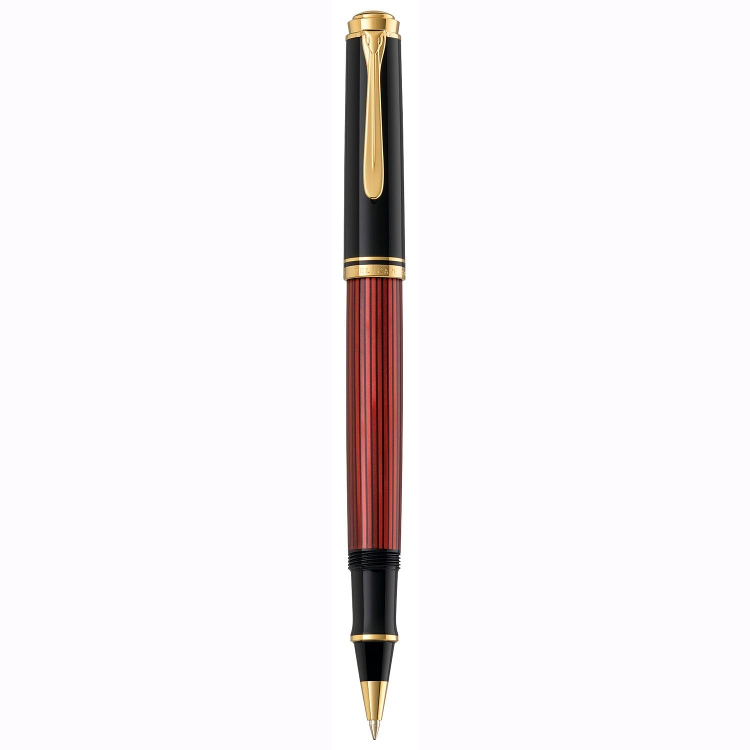 Pelikan Souveran R400 Black/Red Roller Ball Pen 925305