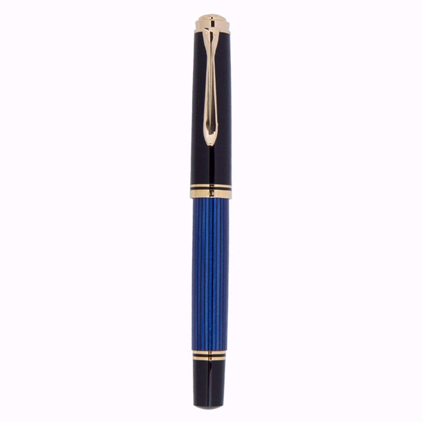 Pelikan Souveran R600 Black/Blue Roller Ball Pen 988246