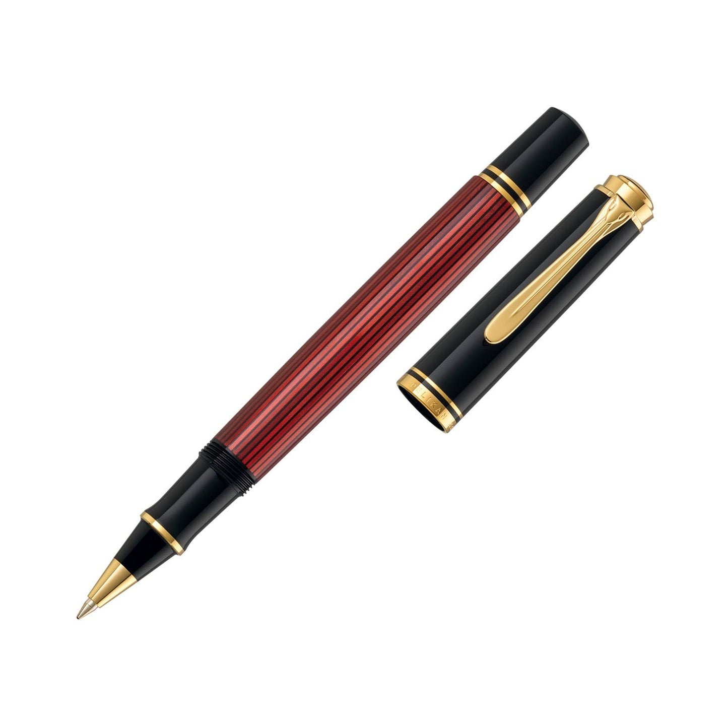 Pelikan Souveran R600 Black/Red Roller Ball Pen 928945