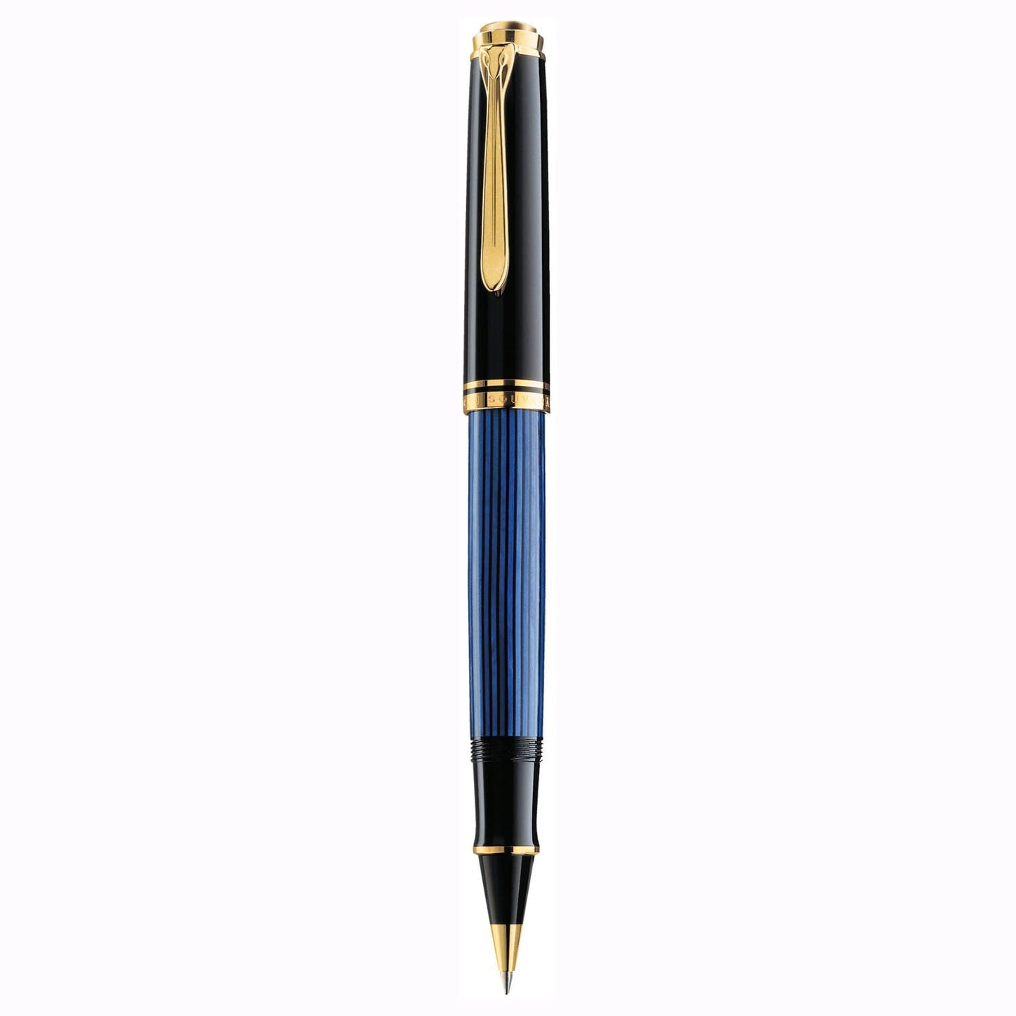 Pelikan Souveran R800 Black/Blue Roller Ball Pen 988006