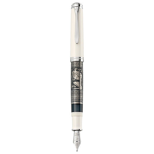 Pelikan Toledo M910 White Fountain Pen (Special Edition)