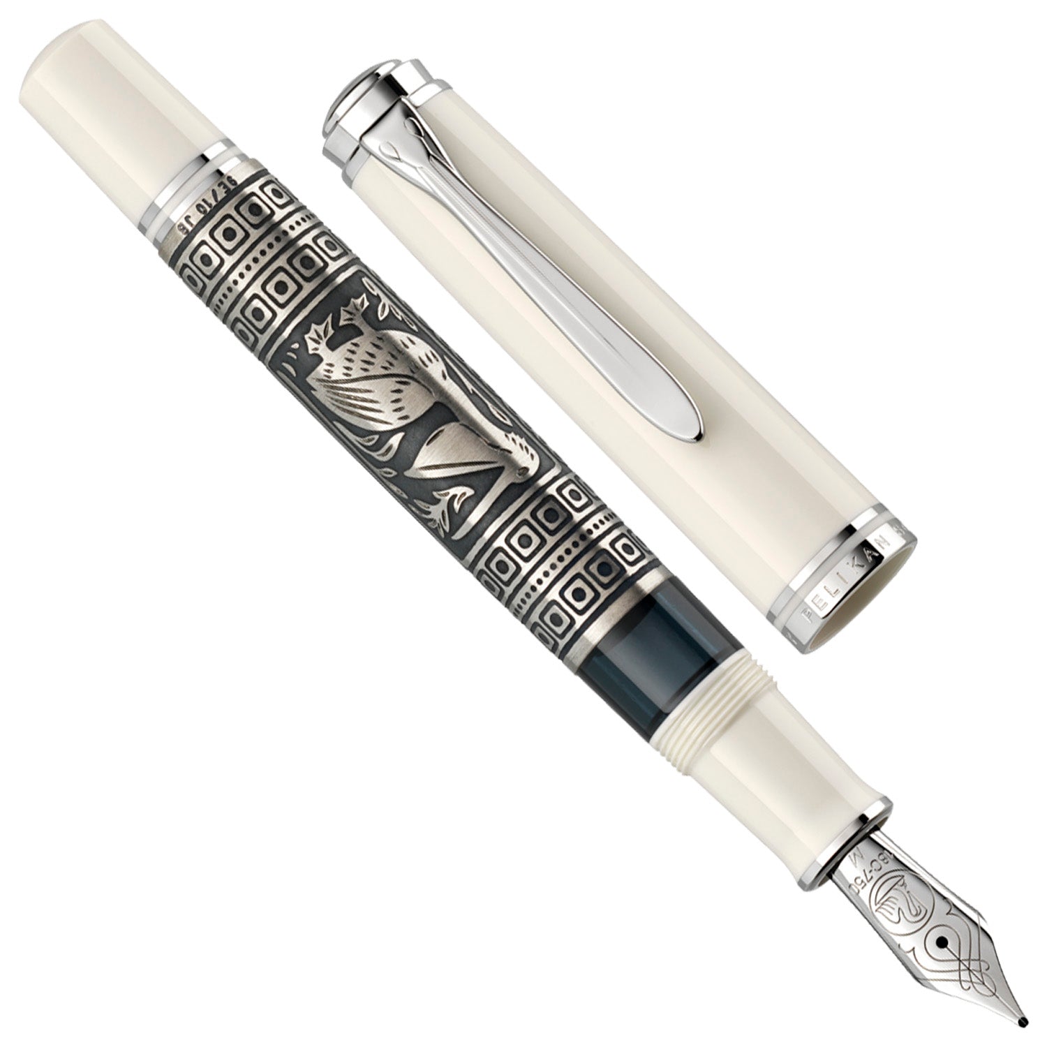 Pelikan Toledo M910 White Fountain Pen (Special Edition)