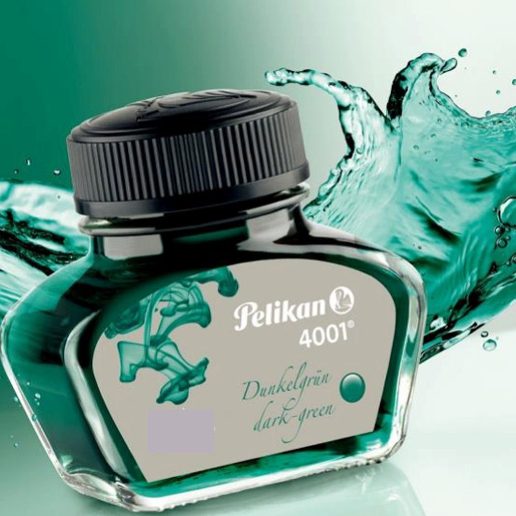 Pelikan 4001 Ink Bottle (Dark Green - 62.5 ML) 300063