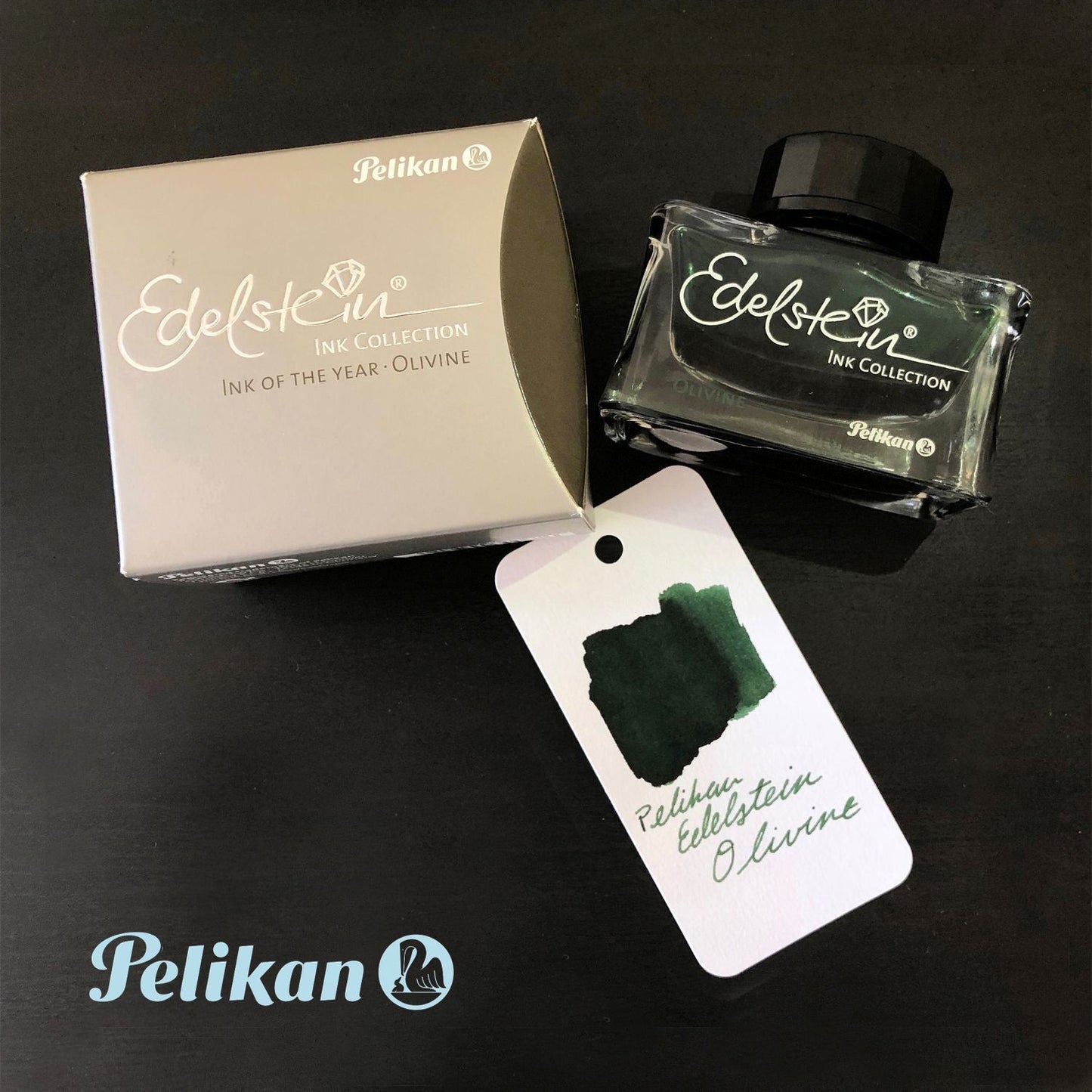 Pelikan Edelstein Ink Bottle (Olivine - 50 ML) 300674 Genuine original German Ink Bottle