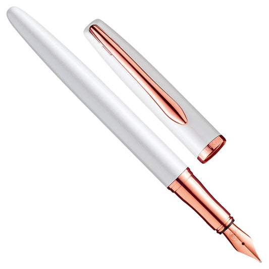 Pelikan Jazz Noble P36 Pearl White RG Fountain Pen