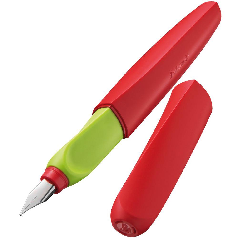 Pelikan Twist P457 Fountain Pen (Neon Coral)