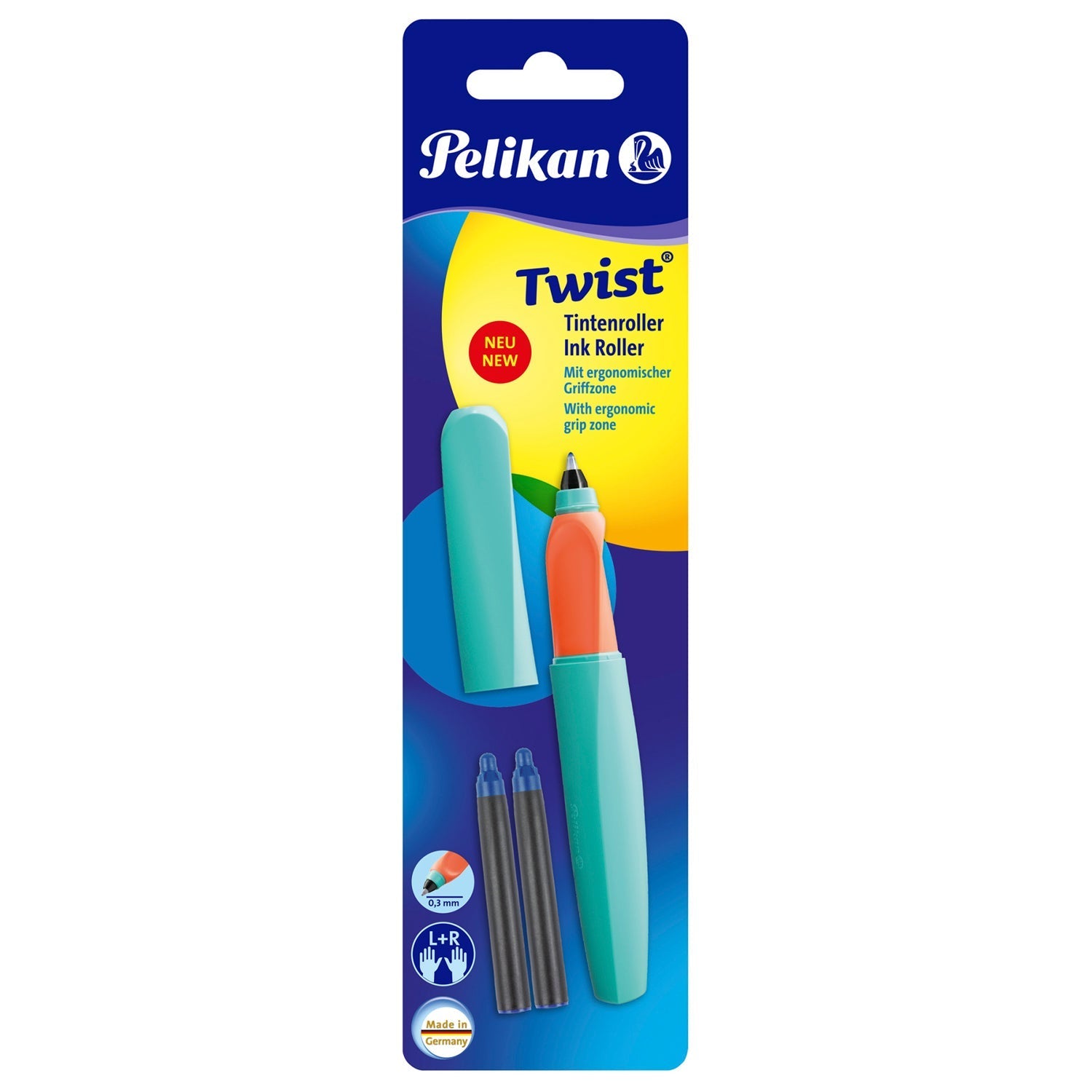 Pelikan Twist R457 Spearmint Roller Ball Pen 926022M