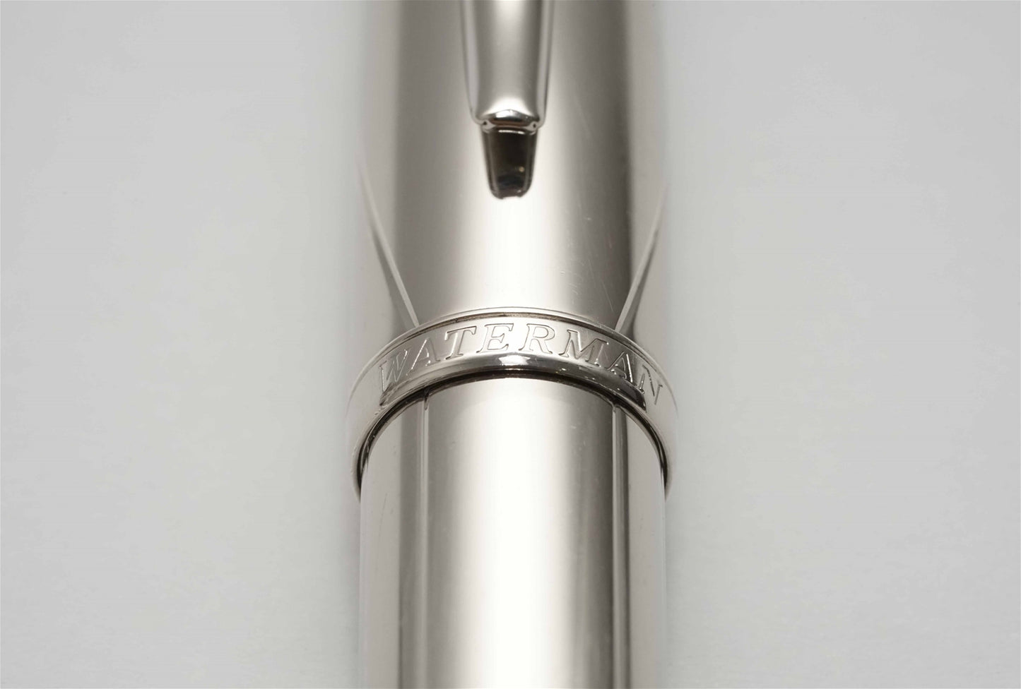 Waterman Carene Silver Meridian Silver Trims 18K Fountain Pen