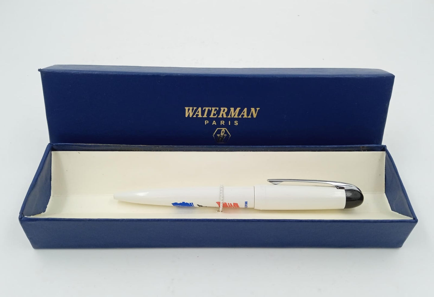 Waterman Eiffel Tower White Ball Pen