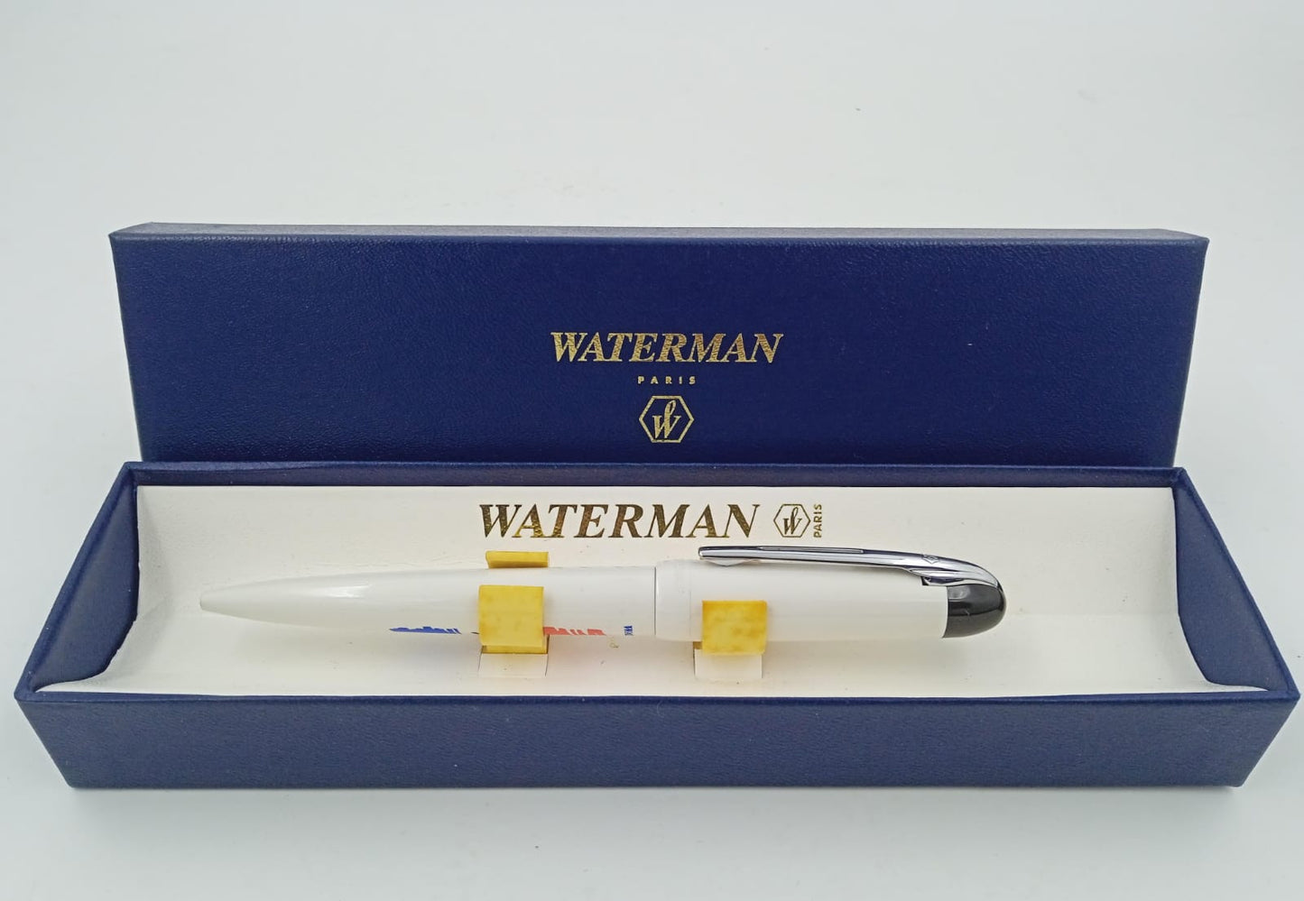 Waterman Eiffel Tower White Ball Pen