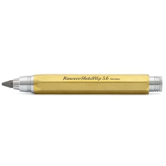 Kaweco Sketch Up Mechanical Pencil, Brass - 5.6mm (With Optional Clip)