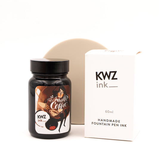 KWZ Ink Standard Scented It Smells Like Coffee Ink Bottle (Brown - 60ml)